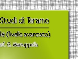logo presentazione
